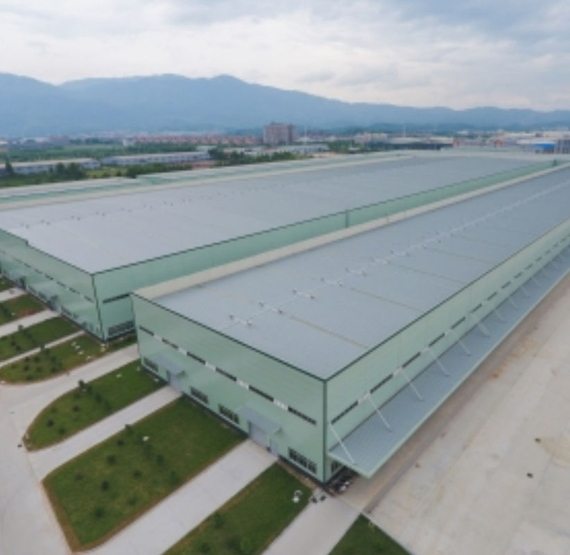 Tiempo de construcción corto Taller de acero soldado para la instalación rápida y fácil de edificios industriales
