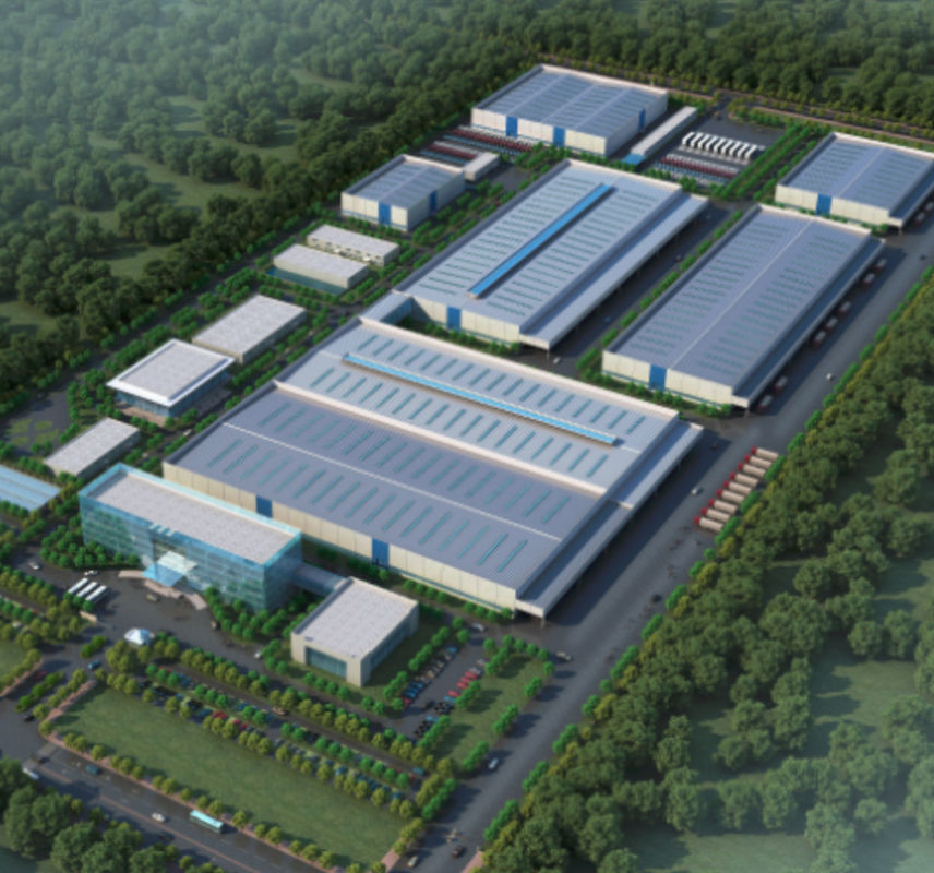 OEM Taller de estructuras industriales de acero Prefabricado fuerte resistencia a la corrosión