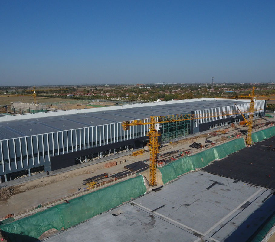 OEM Taller de estructuras industriales de acero Prefabricado fuerte resistencia a la corrosión