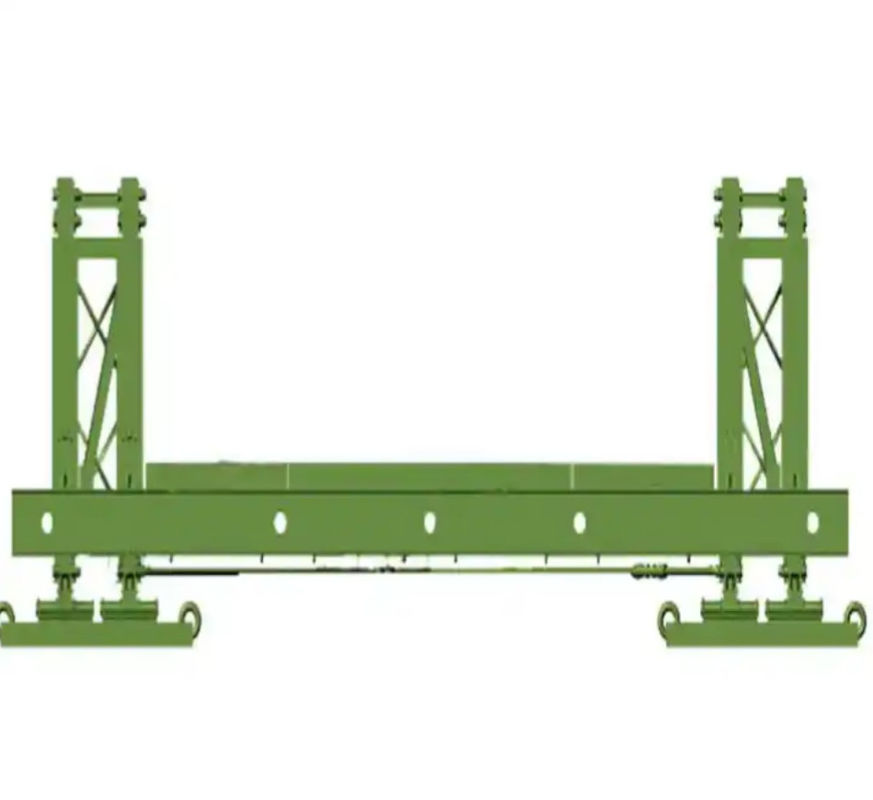 Puentes de acero modulares de tipo 200 Puente temporal de acero Bailey Antisísmico