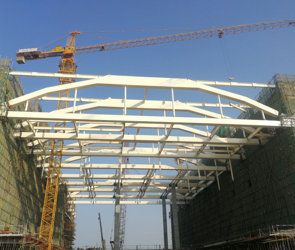 Puentes de acero modulares de tipo 200 Puente temporal de acero Bailey Antisísmico