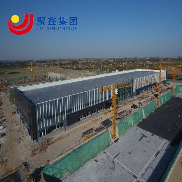 Edificios de metal superior Hangar Estructura prefabricada con piso de acero Mezanino Edificio de estructura de acero