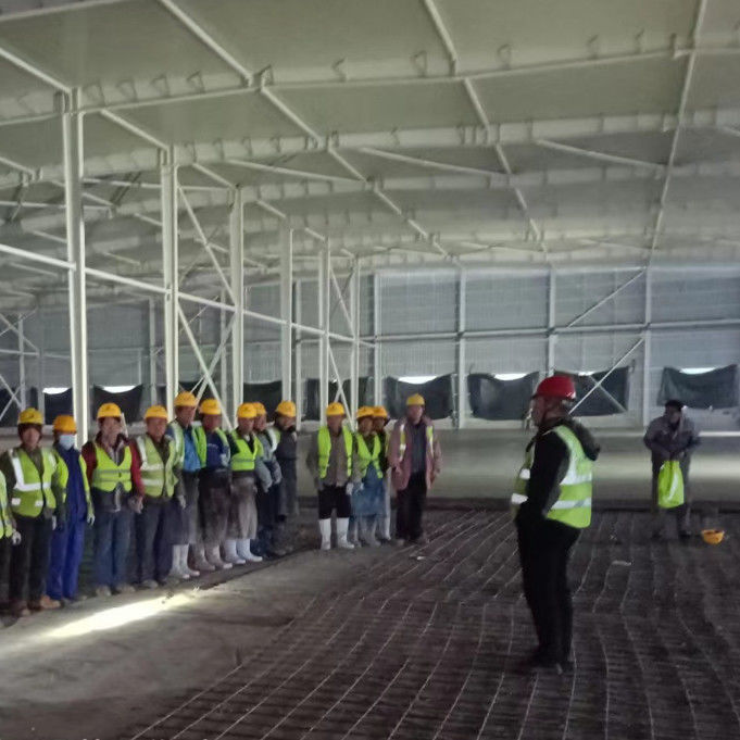 Construcción de estructuras industriales de acero de gran envergadura anticorrosiva