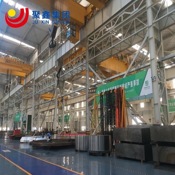 Construcción de estructuras industriales de acero de gran envergadura anticorrosiva