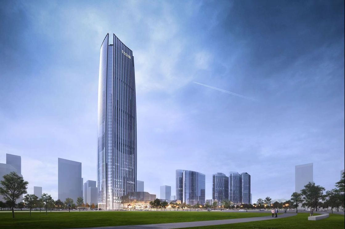 China Prefabricado a medida Edificio prefabricado de gran altura Estructura de acero de varios pisos Con el mejor precio
