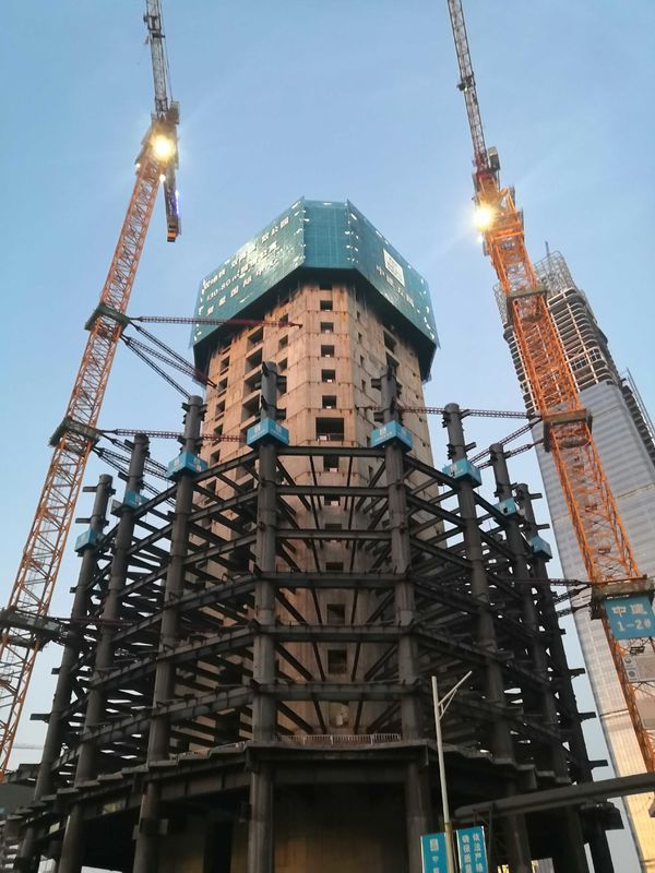 Construcción rápida y duradera de construcción prefabricada de estructura de acero pesada prefabricada con ISO9001