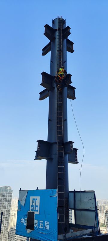 China Prefabricado a medida Edificio prefabricado de gran altura Estructura de acero de varios pisos Con el mejor precio