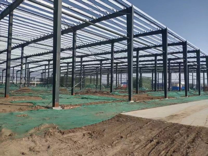 Taller de estructuras de estructura de acero de alta resistencia contra terremotos para plantas de producción de productos de varios tipos