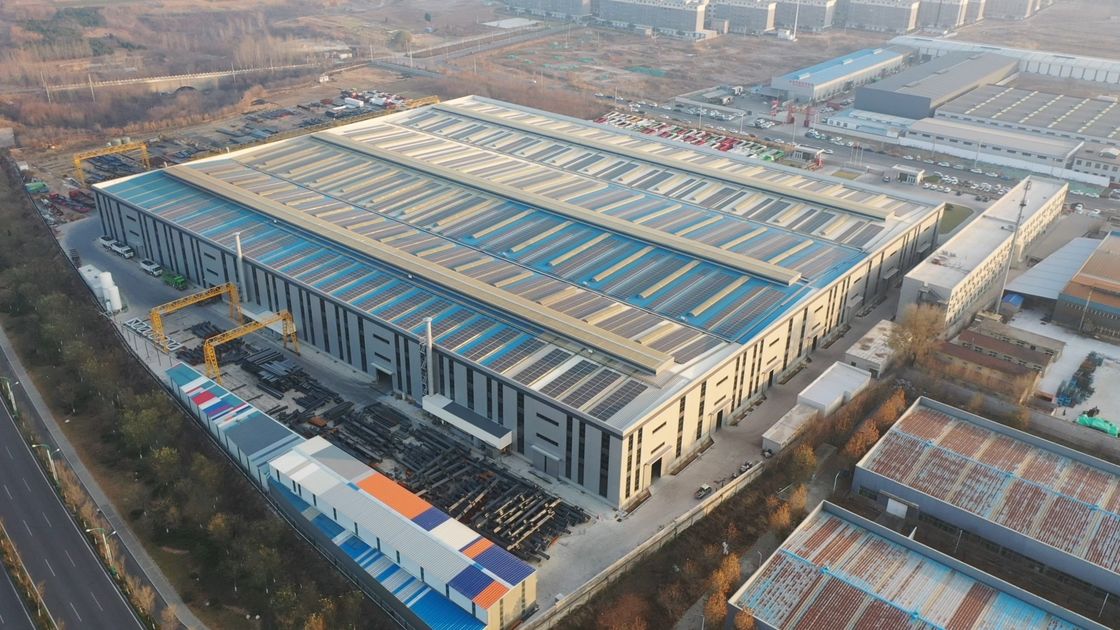 Estructura de acero ligero para construcción de casas prefabricadas