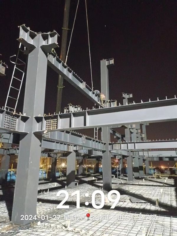 Estructura de acero ligero para construcción de casas prefabricadas