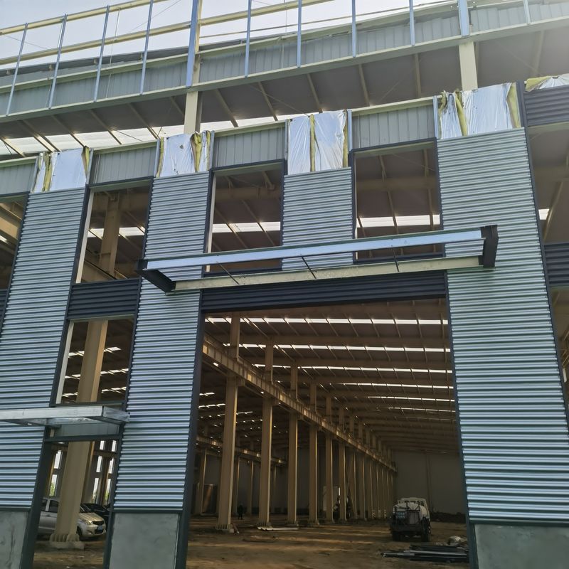 Estructura de acero ligero para construcción de casas prefabricadas