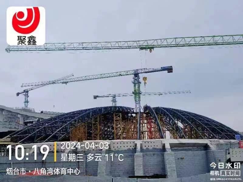 China Estrutura de acero de marco metálico de gran tamaño Estadio exterior/interior Deportes de ejercicio/Ténis/Basquetbol/Fútbol Gimnasio