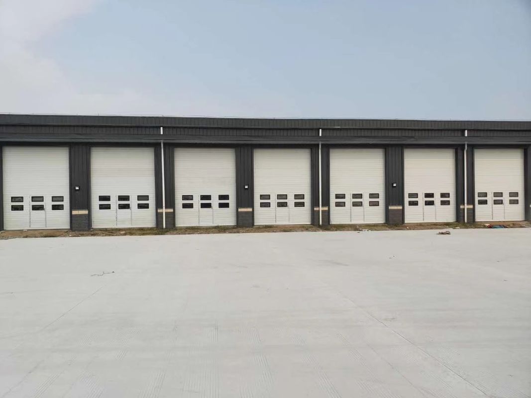 OEM Farmacéutica Logística Edificios prefabricados de metal Sección H Marco de portal Edificio estructura de acero