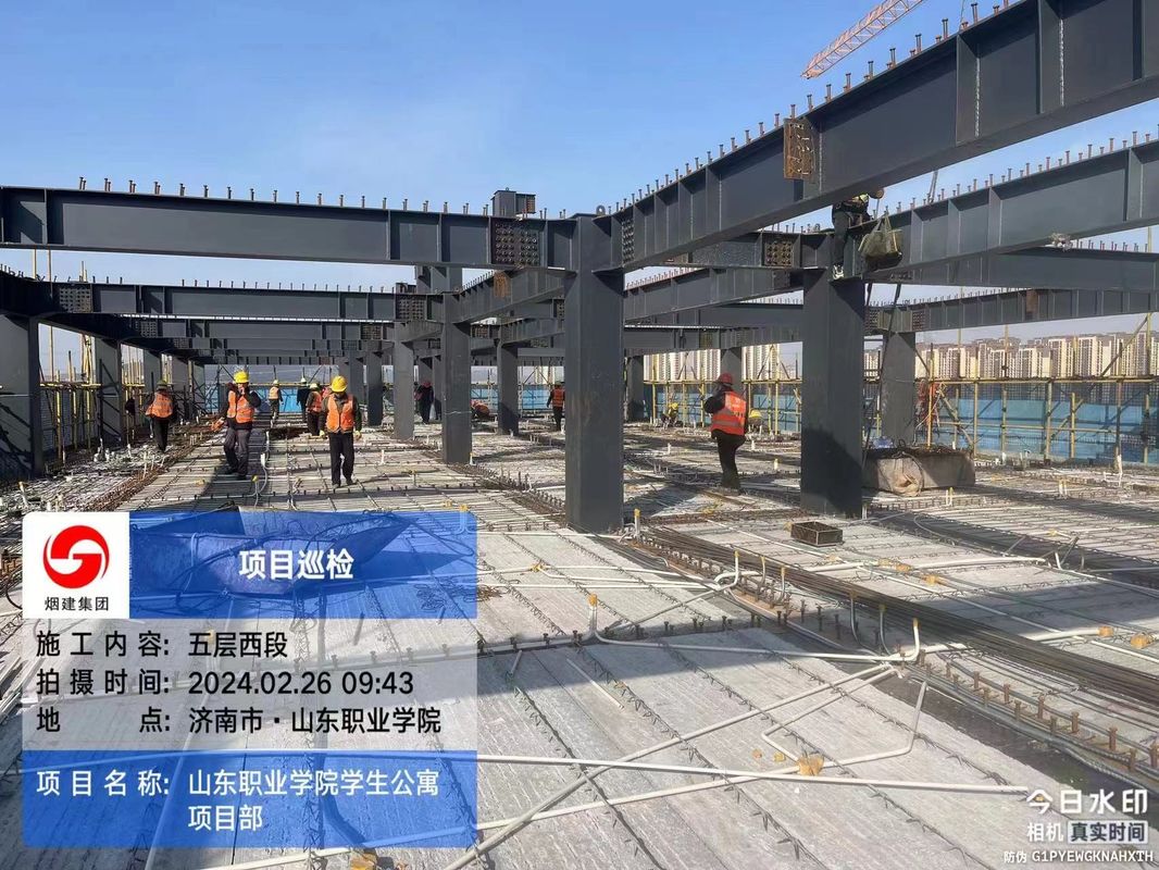 Construcción rápida de alta calidad Prefabricado a gran escala Prefabricado universitario Estudiante Vivienda Apartamento Edificio de construcción