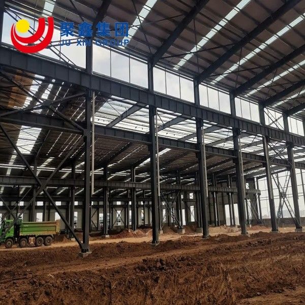 China fábrica barata taller de metal edificios de chapa galvanizada marco de metal